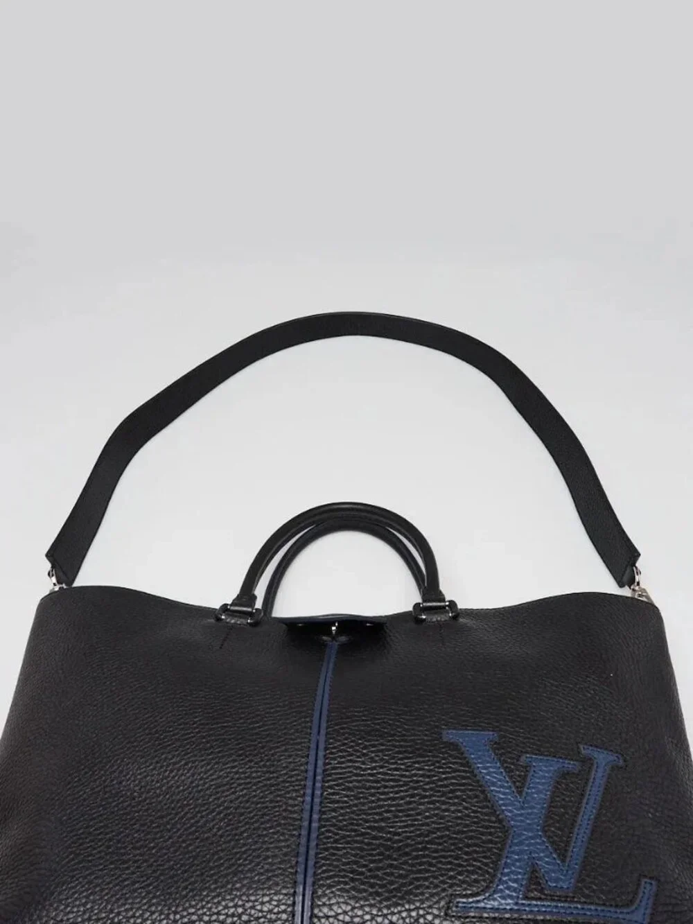 Louis Vuitton Black Taurillon Leather Pernelle Tote Bag